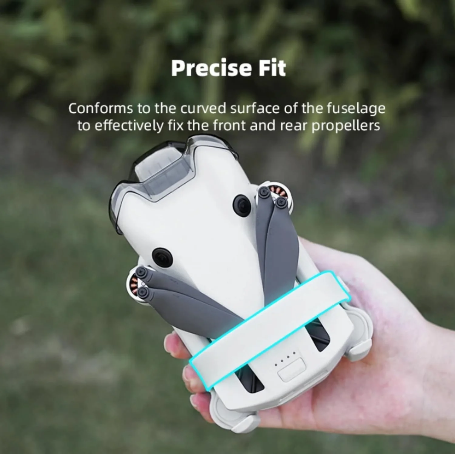 نگهدارنده ملخ تاشو و تثبیت کننده ملخ پهپاد SKEIDO، محافظ ملخ ثابت برای DJI Mini 4 Pro