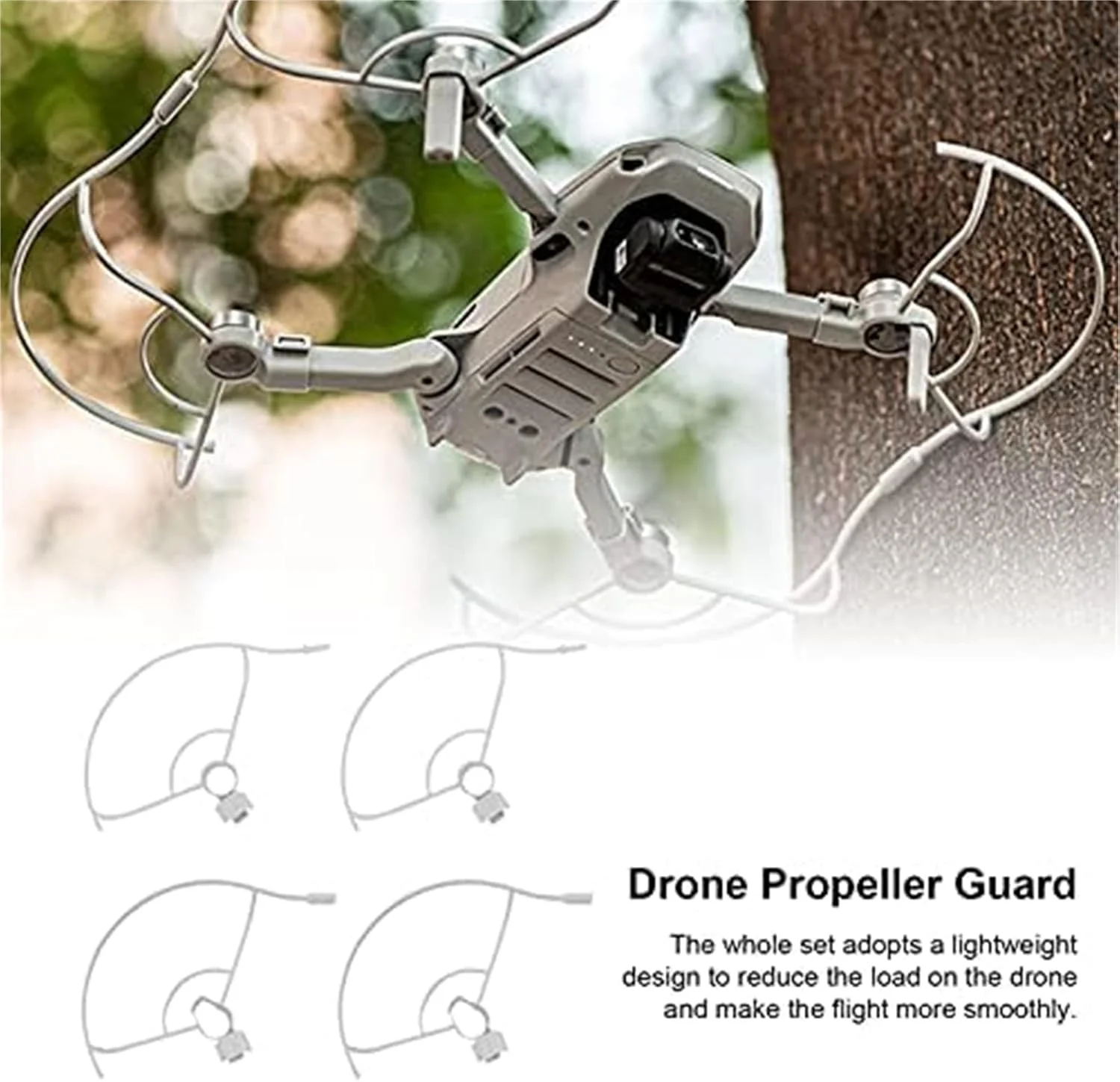 محافظ پروانه کوادکوپتر، محافظ تیغه ABS ضد برخورد 2011، برای مدل های هواپیمای کوچک