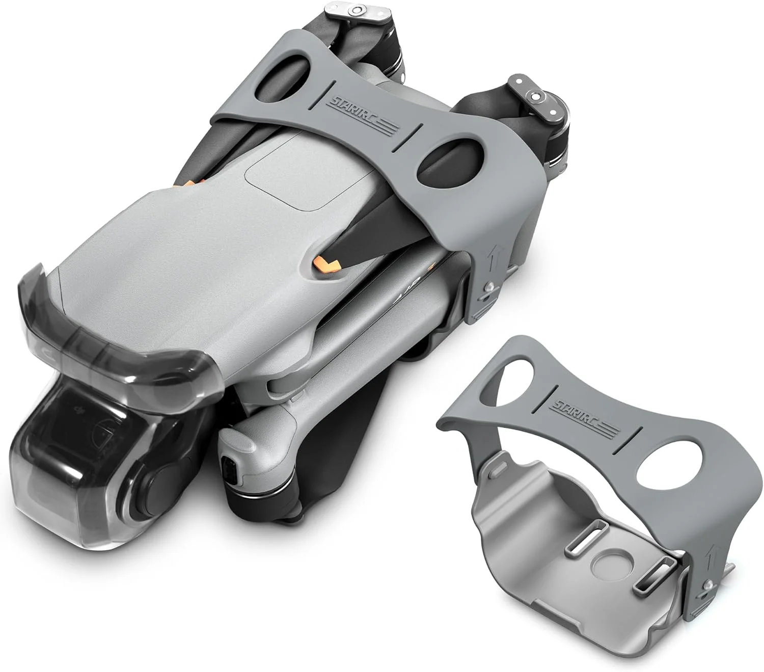 نگهدارنده ملخ STARTRC برای DJI Air 3S/3، بند محافظ ملخ برای ملخ‌های پهپاد، تثبیت کننده و نگهدارنده (بهبود یافته - خاکستری)