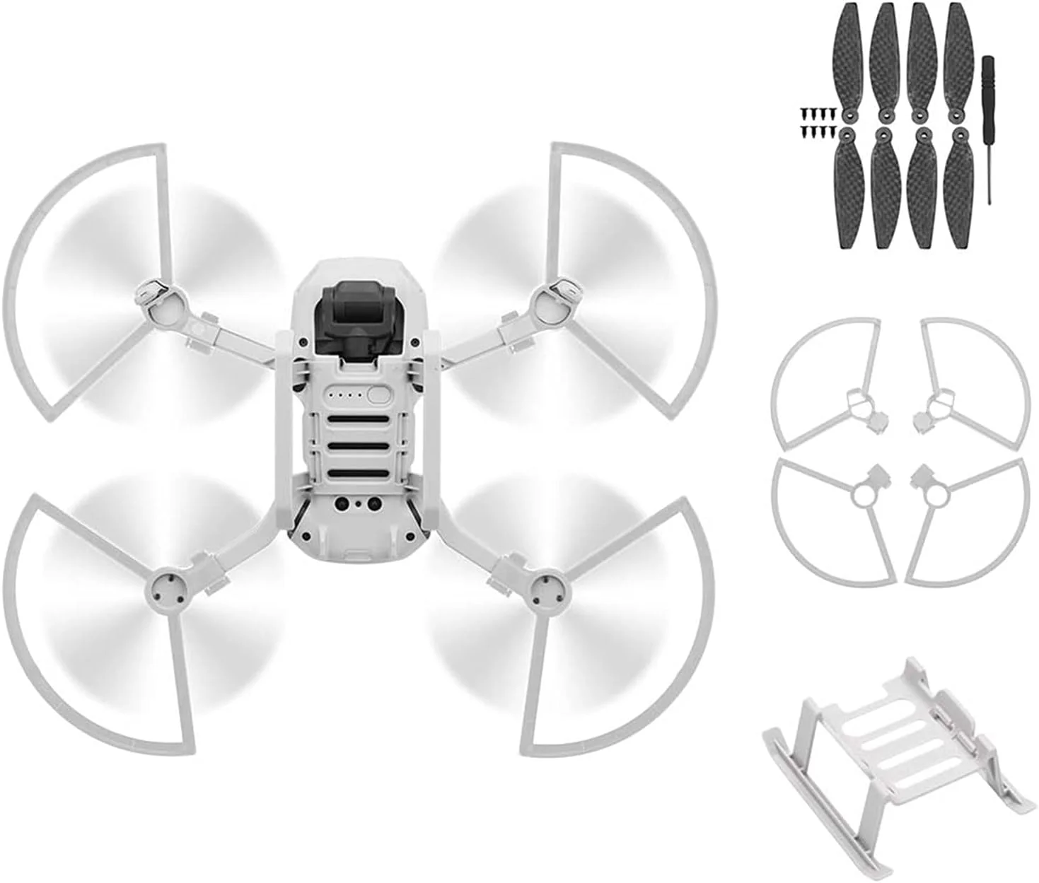 محافظ پروانه 4 عددی، لوازم جانبی پهپاد، محافظ تیغه، ملخ، پیچ بال، روکش محافظ رهاسازی سریع، مناسب برای پهپاد های MINI (باندل C طلایی) محافظ پروانه 4 عددی، لوازم جانبی پهپاد، محافظ تیغه، ملخ، پیچ بال، روکش محافظ رهاسازی سریع، مناسب برای پهپاد های MINI (باندل C طلایی)