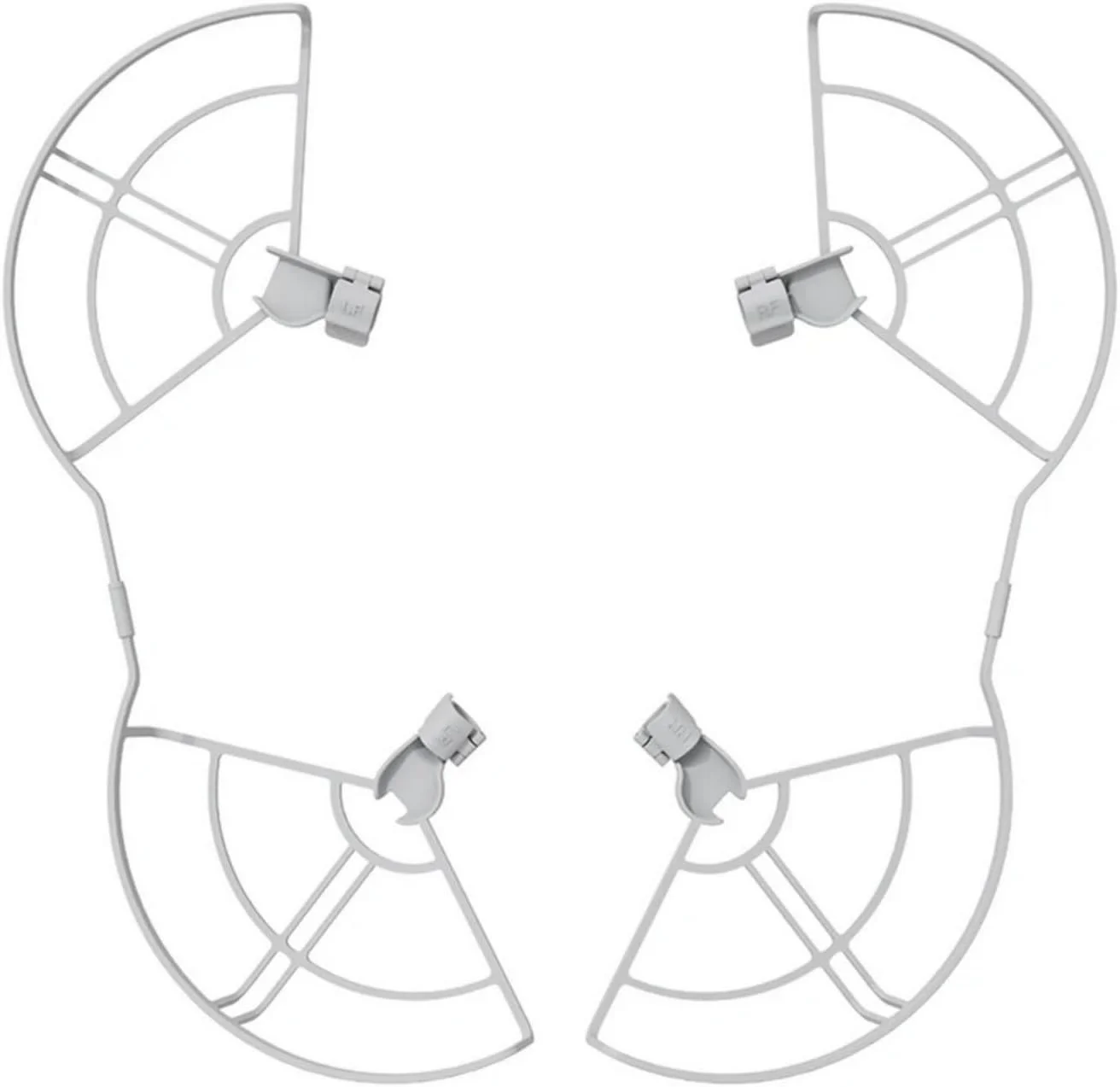 محافظ ملخ SKEIDO، پوشش بال های کوادکوپتر با قابلیت رهاسازی سریع، محافظ ضد برخورد پره ملخ برای لوازم جانبی کوادکوپتر DJI Mini 4 Pro