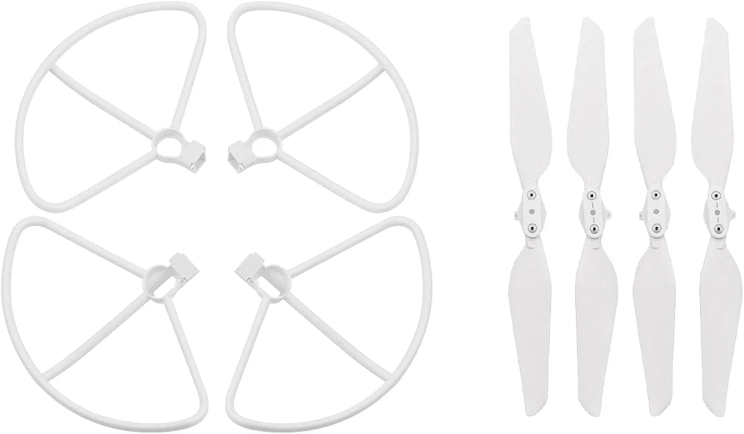 محافظ پروانه، حلقه محافظ پروانه، لوازم جانبی پهپاد، برای FIMI X8 SE 2020 (پروانه با محافظ سفید)