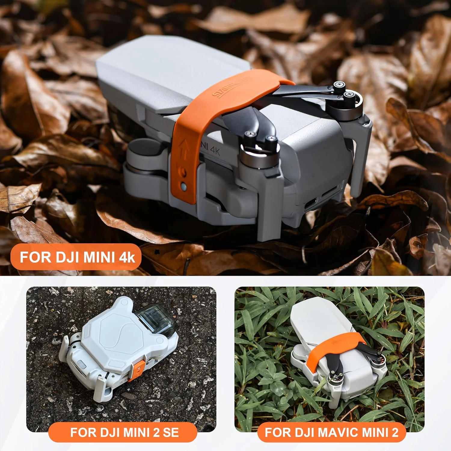 نگهدارنده ملخ مینی 4K استارترک، محافظ حسگر موانع و تثبیت کننده ملخ برای DJI Mini 4K /Mini 2 SE/Mini 2 لوازم جانبی پهپاد