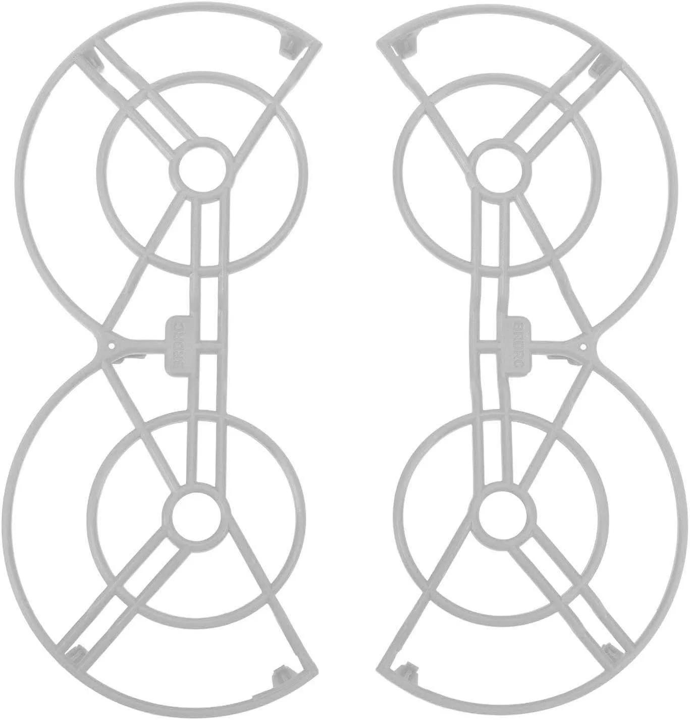 محافظ ملخ کوادکوپتر RiToEasysports، محافظ ضد برخورد ملخ ABS، قطعات برای کوادکوپتر Neo (خاکستری)