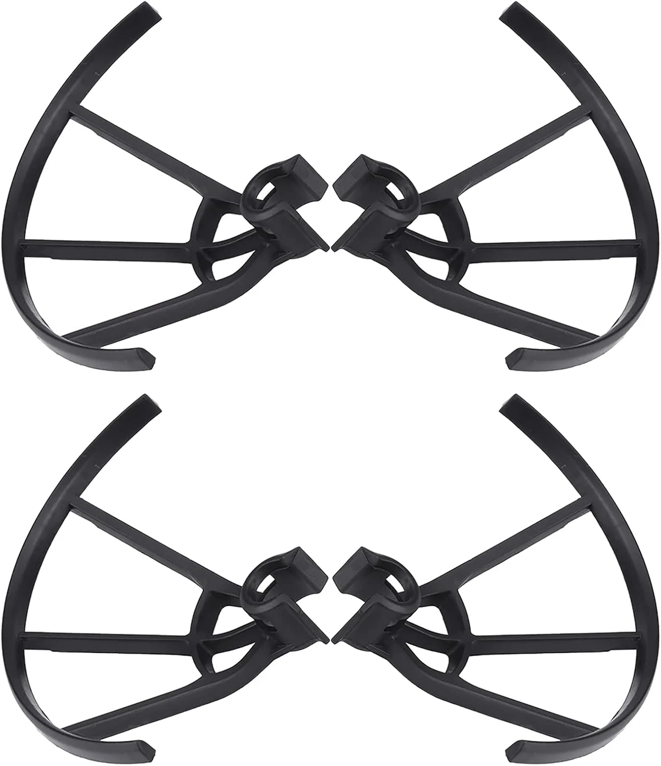 محافظ پروانه کوادکوپتر سیکس ران، مجموعه 4 عددی، محافظ ملخ پهپاد، نصب آسان، مناسب استفاده در فضای داخلی، جلوگیری از آسیب ناشی از برخورد با افراد یا اشیاء