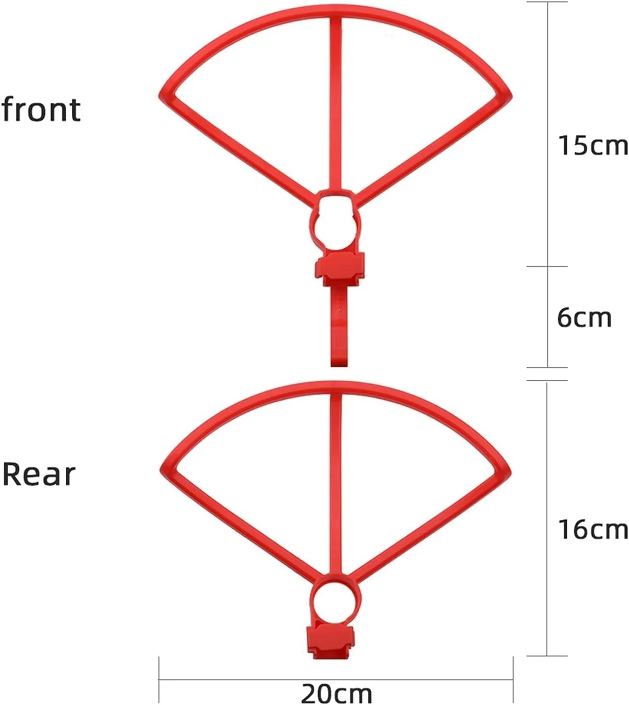 پروانه ها محافظ پروانه لوازم جانبی کوادکوپتر، تیغه، برای HUBSAN، پروانه های پهپاد Zino H117S (محافظ سفید)