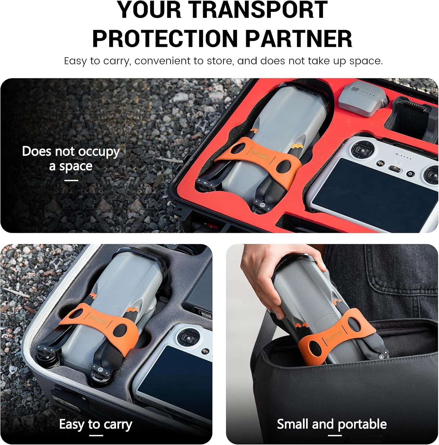 محافظ ملخ STARTRC برای DJI Air 3S/Air 3، نگهدارنده و تثبیت کننده ملخ برای DJI Air 3S/Air 3 (نارنجی ارتقا یافته) محافظ ملخ STARTRC برای DJI Air 3S/Air 3، نگهدارنده و تثبیت کننده ملخ برای DJI Air 3S/Air 3 (نارنجی ارتقا یافته)