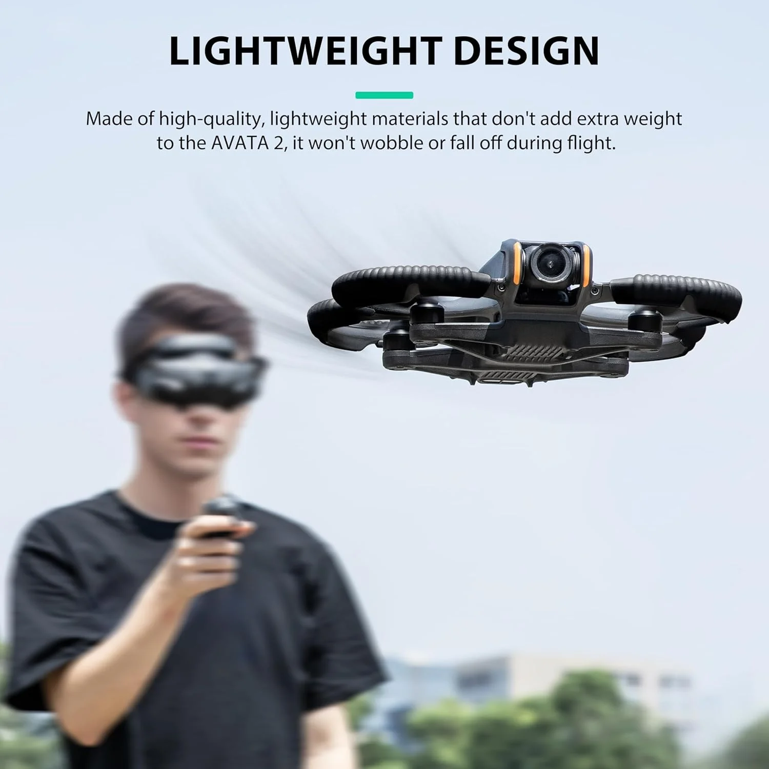 محافظ پروانه STARTRC Avata 2 برای DJI Avata 2، محافظ ضربه گیر ضد برخورد و ضد ضربه برای DJI Avata 2 Fly More Combo محافظ پروانه STARTRC Avata 2 برای DJI Avata 2، محافظ ضربه گیر ضد برخورد و ضد ضربه برای DJI Avata 2 Fly More Combo