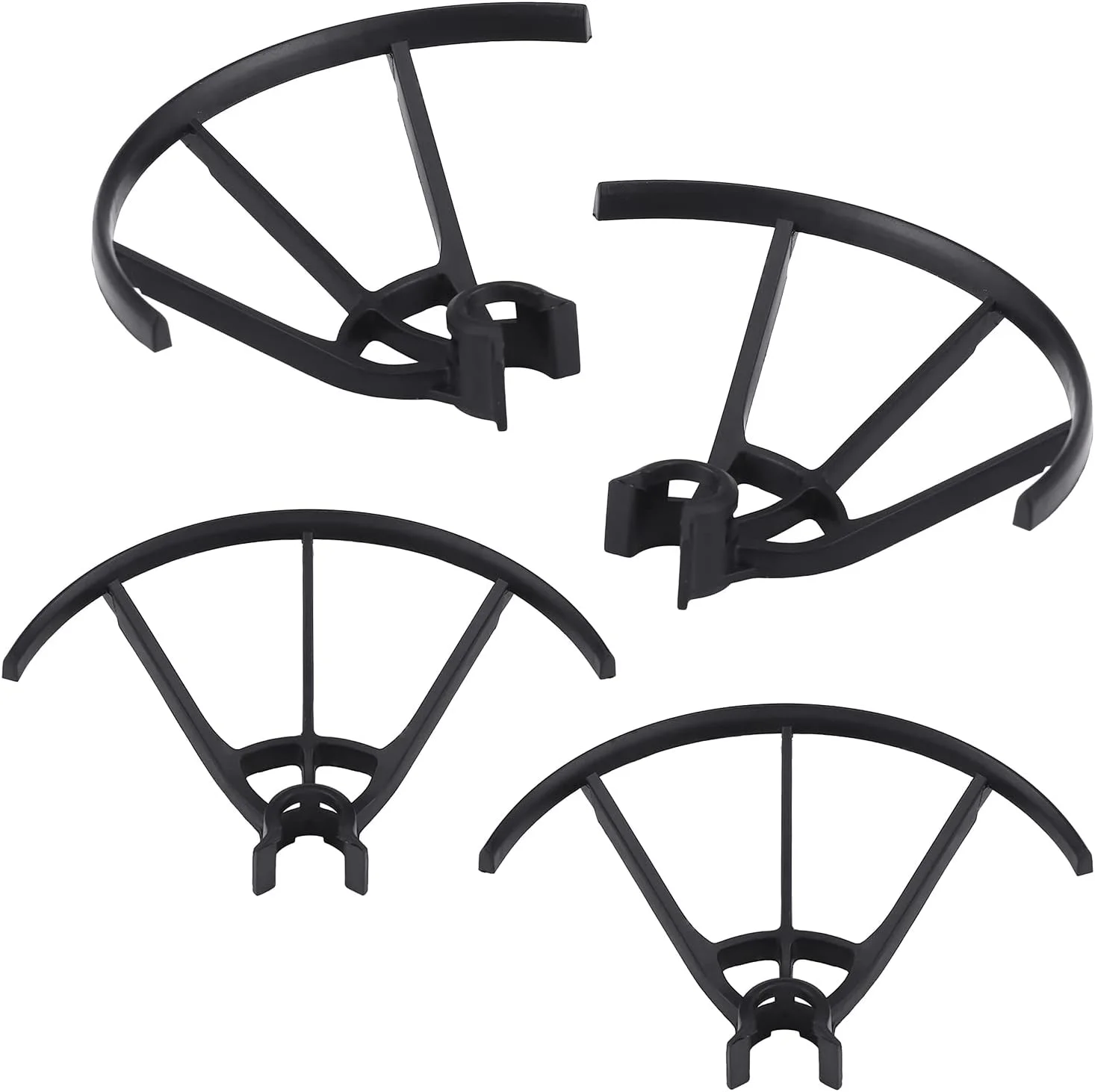 محافظ پروانه کوادکوپتر سیکس ران، مجموعه 4 عددی، محافظ ملخ پهپاد، نصب آسان، مناسب استفاده در فضای داخلی، جلوگیری از آسیب ناشی از برخورد با افراد یا اشیاء