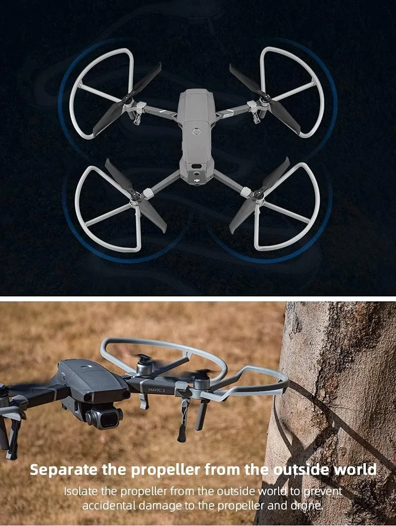محافظ پروانه کوادکوپتر، ضربه گیر، رهاسازی سریع، 8743F، محافظ پره ملخ، قطعات یدکی، مناسب برای DJI Mavic 2 Pro ZOOM (مدل B)