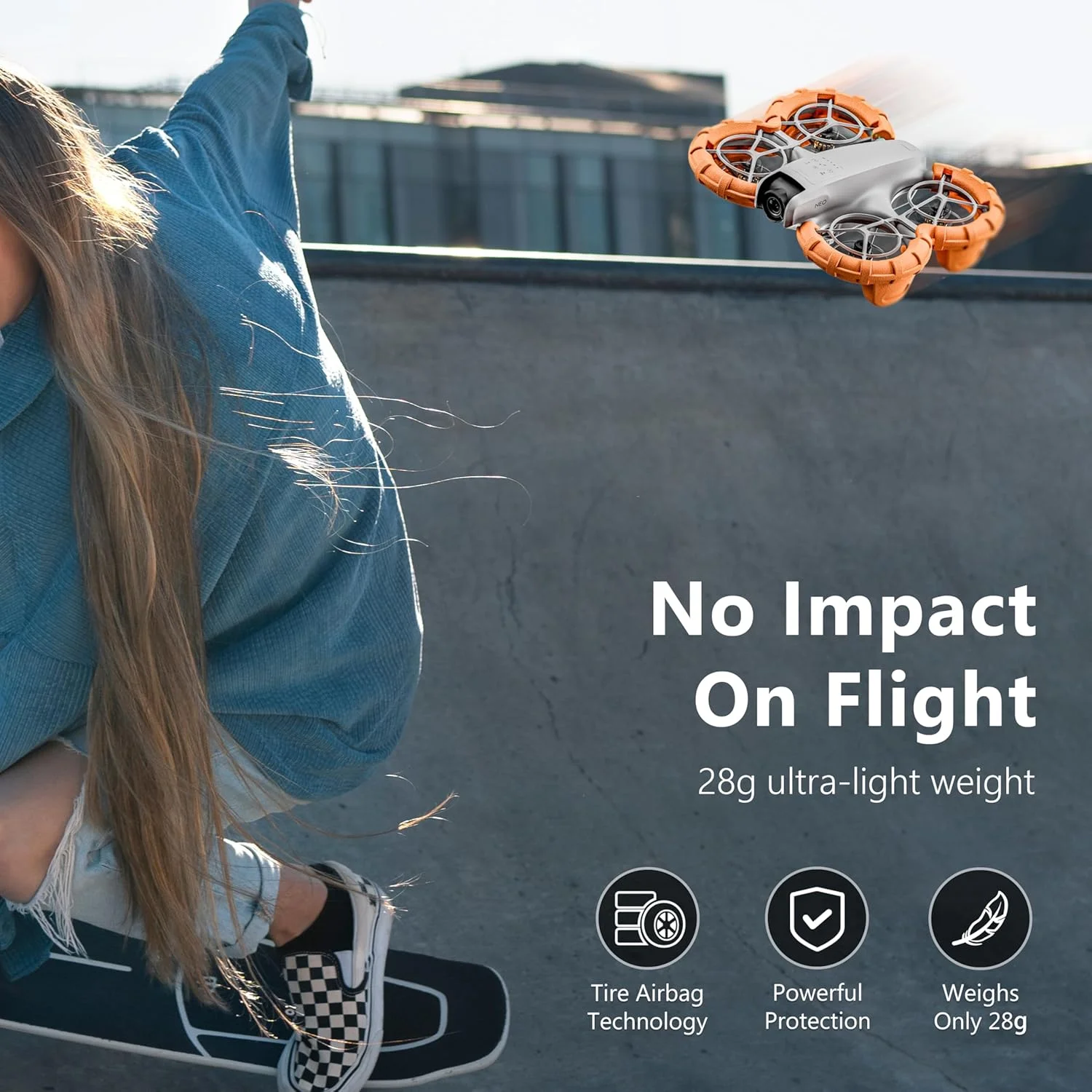 محافظ پروانه و ضربه گیر شناور آب STARTRC PHOTO برای DJI Neo محافظ پروانه و ضربه گیر شناور آب STARTRC PHOTO برای DJI Neo