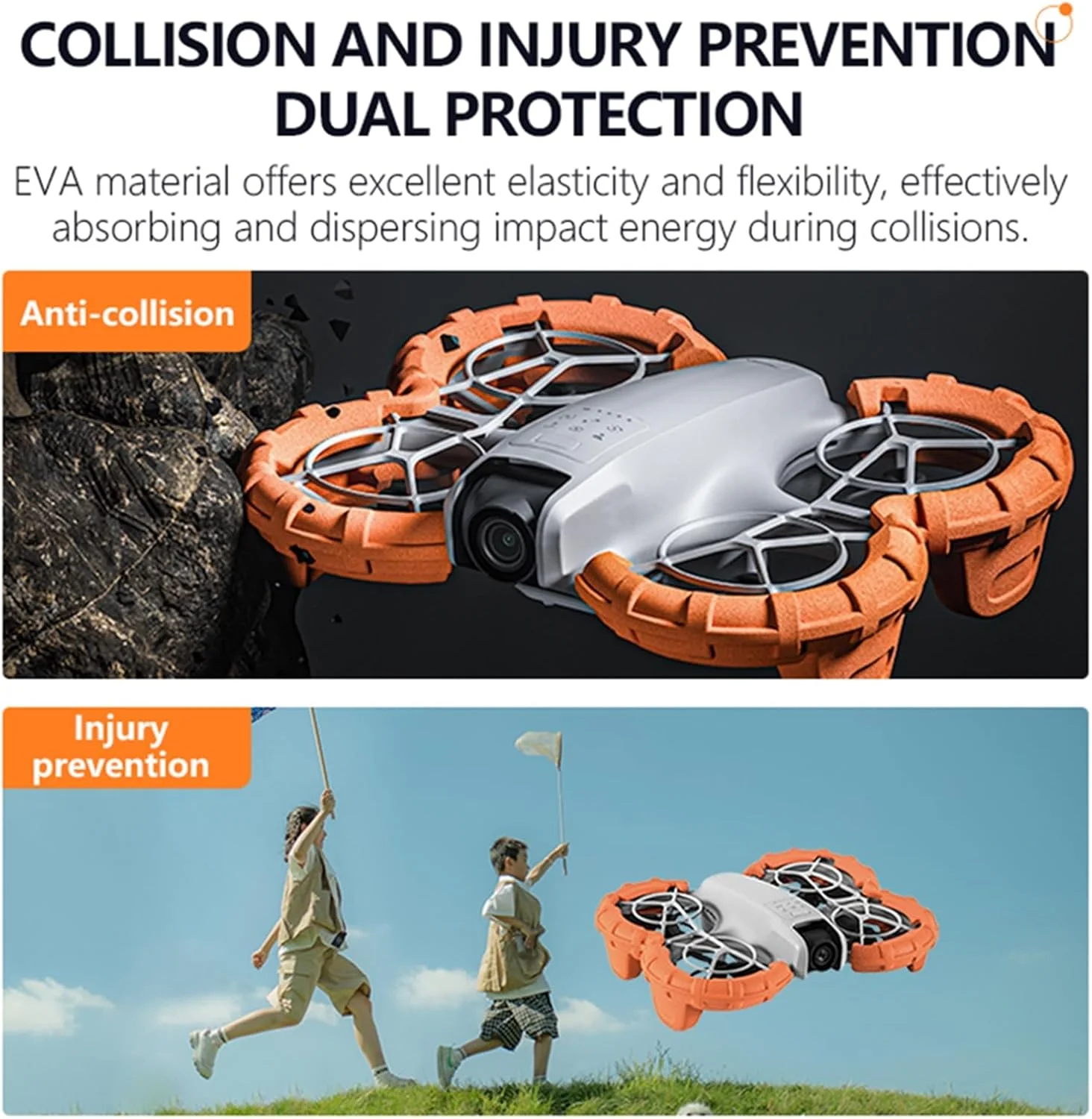 محافظ پروانه، حلقه ضربه گیر سپر برای پروانه های DJI NEO، محافظ ضد برخورد، کاور سپر محافظ، لوازم جانبی پهپاد محافظ پروانه، حلقه ضربه گیر سپر برای پروانه های DJI NEO، محافظ ضد برخورد، کاور سپر محافظ، لوازم جانبی پهپاد