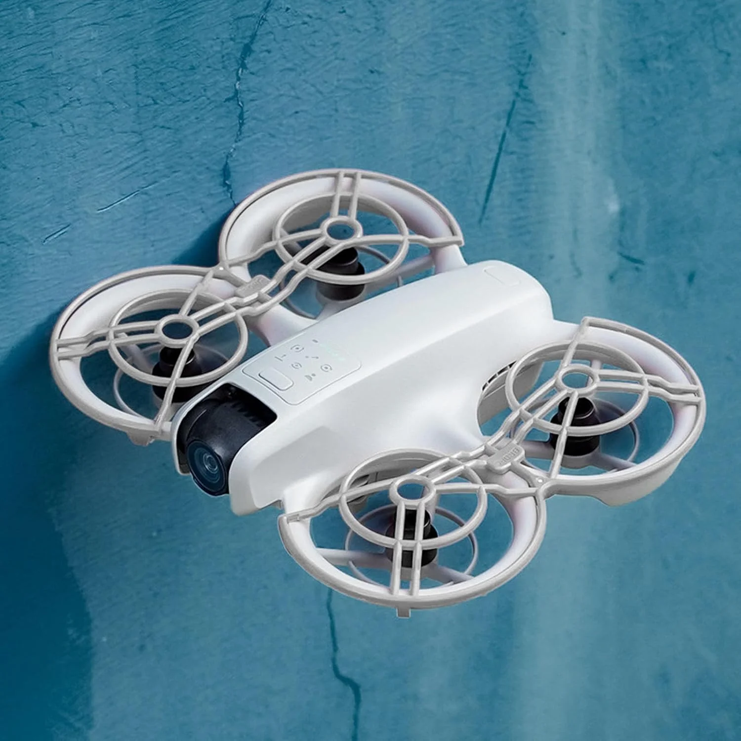 محافظ ملخ کوادکوپتر RiToEasysports، محافظ ضد برخورد ملخ ABS، قطعات برای کوادکوپتر Neo (خاکستری)