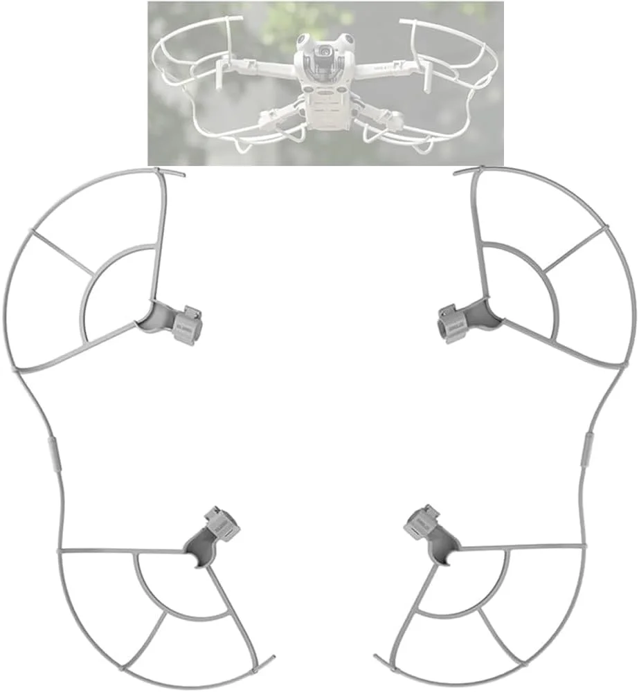 محافظ پروانه دایره ای مناسب برای DJI Mini 4 Pro، پوشش محافظ پره پروانه، پوشش محافظ پره پهپاد، سپر ضد برخورد پروانه، لوازم جانبی پهپاد مناسب برای Mini 4 Pro، پروانه های RC.