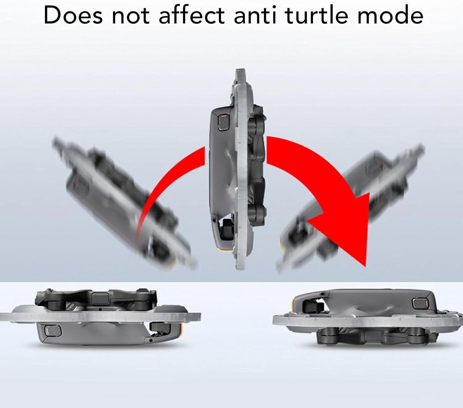 محافظ پروانه ضربه گیر برای پهپاد Avata 2، محافظ پروانه چراغ دار RGB رنگارنگ، پوشش محافظ ضد برخورد برای پهپاد Avata 2