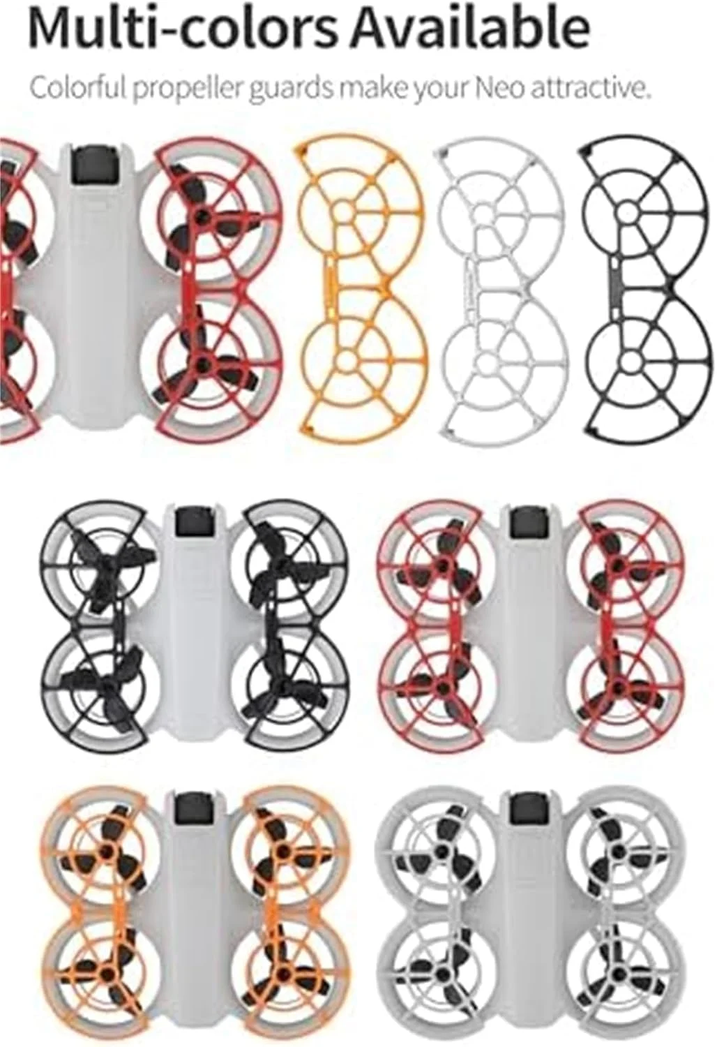 محافظ پره رنگی Sunnylife مناسب برای NEO (مشکی) محافظ پروانه کوادکوپتر (خاکستری) محافظ پره رنگی Sunnylife مناسب برای NEO (مشکی) محافظ پروانه کوادکوپتر (خاکستری)