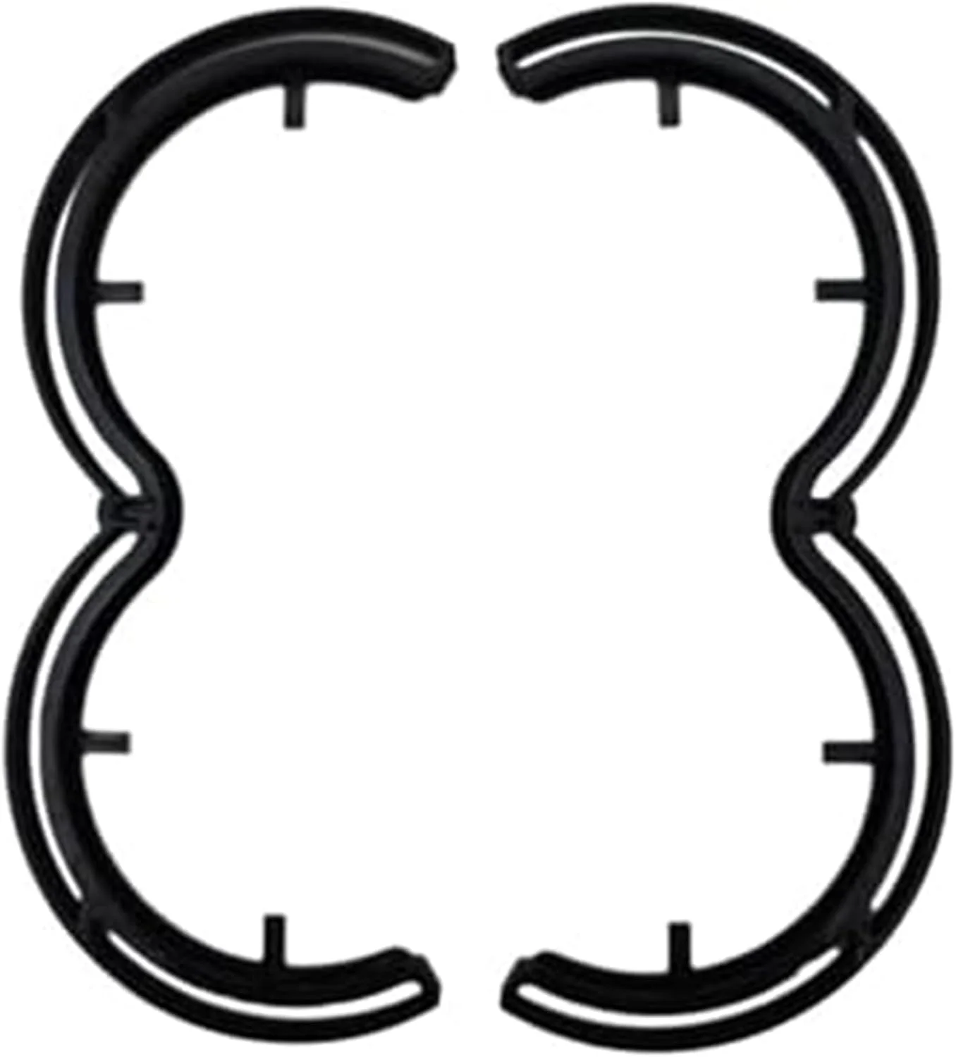 محافظ ملخ ضد برخورد برای DJI، محافظ حلقه ای، لوازم جانبی NEO (مشکی)، محافظ ملخ پهپاد (مشکی)