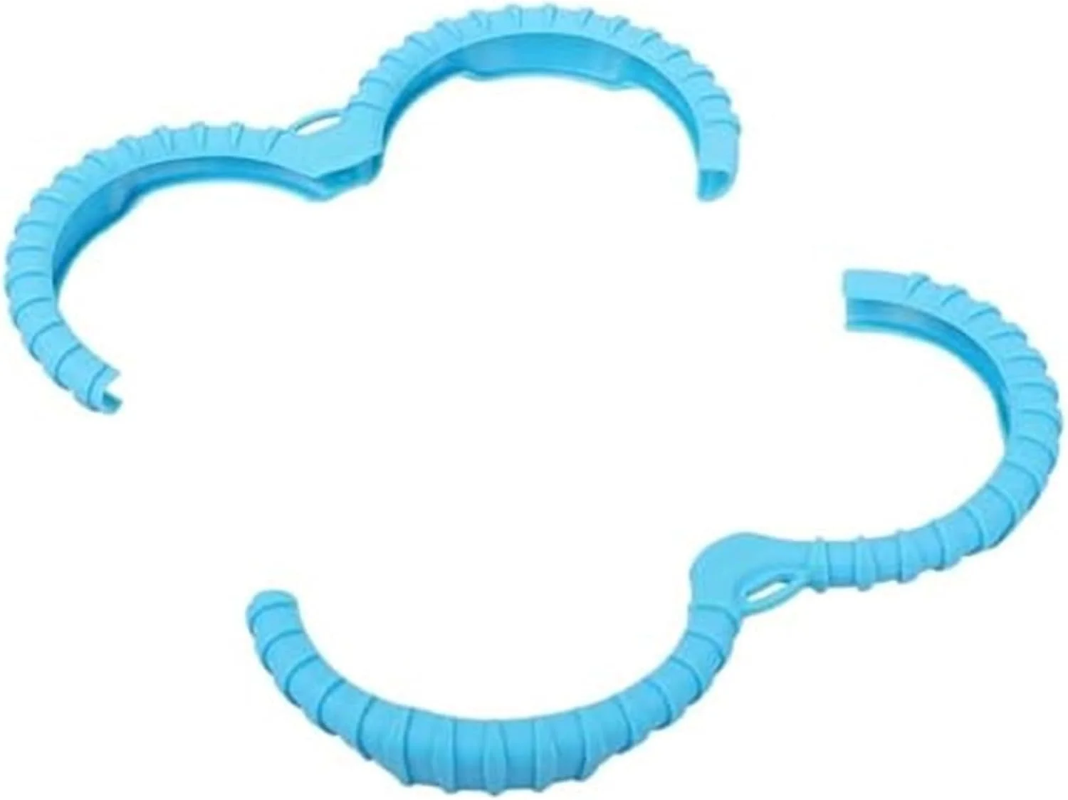 حلقه محافظ ضربه گیر، برای DJI، AVATA 2، محافظ ملخ، طراحی ضد ضربه و ضد خش، پوشش (مشکی) محافظ ملخ پهپاد (آبی)