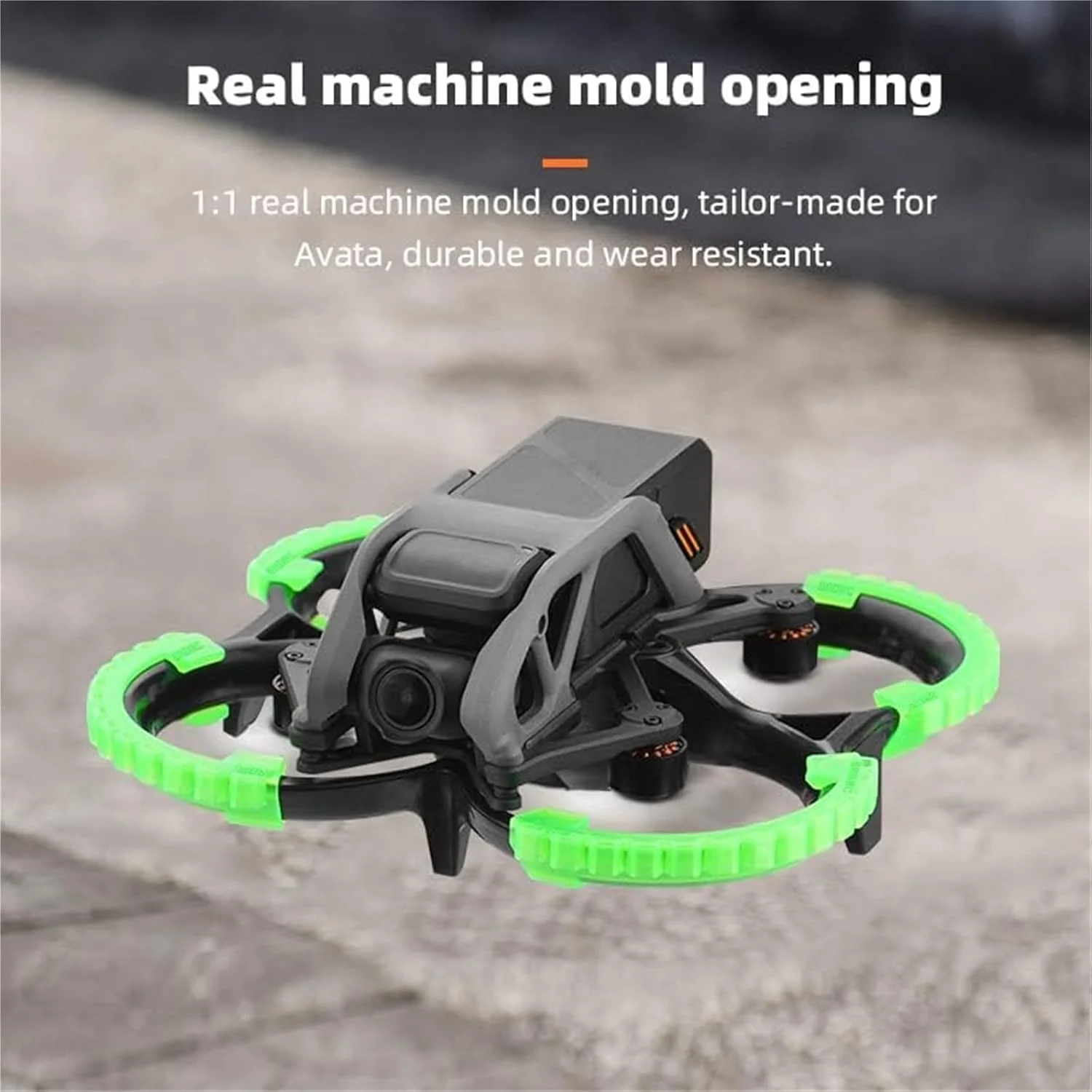 محافظ پروانه، برای DJI، پهپاد، ملخ ضد برخورد، محافظ سپر میله ایمنی (سبز) محافظ پروانه پهپاد