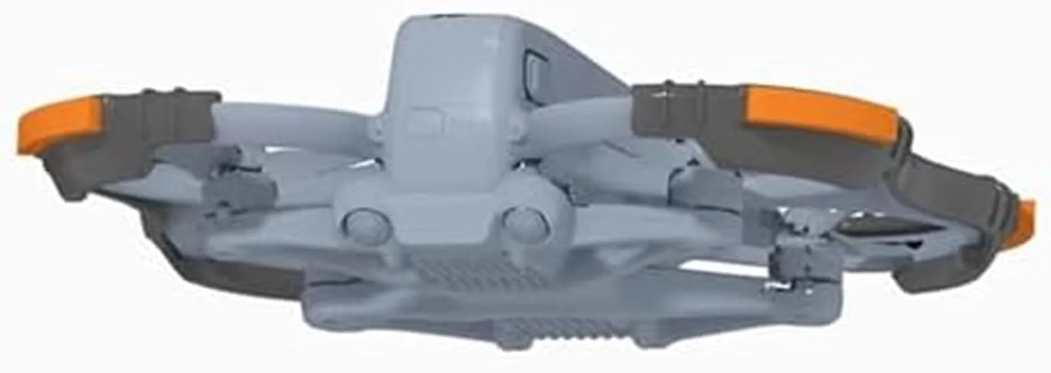 محافظ پروانه، برای DJI، 2، محافظ سپر پروانه، حلقه محافظ ضد برخورد پروانه ها، برای محافظت از پهپاد