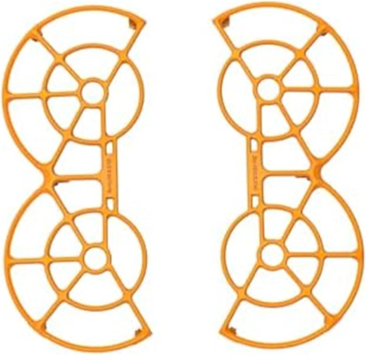 محافظ پروانه، برای DJI, NEO، حلقه ضربه گیر محافظ، پوشش ضد خش ضد برخورد، محافظ پروانه لوازم جانبی پهپاد (قرمز) محافظ پروانه پهپاد (نارنجی)