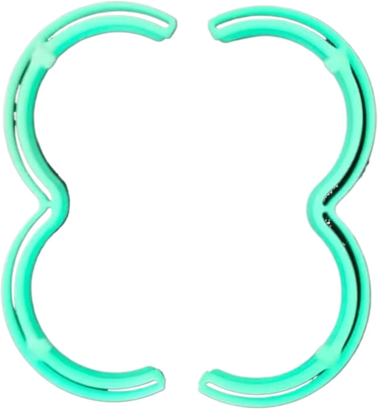 محافظ پروانه، برای DJI، 2، حلقه ضربه گیر محافظ، محافظ پروانه ها، پوشش ضد برخورد (نارنجی) محافظ پروانه پهپاد (مشکی شب تاب)