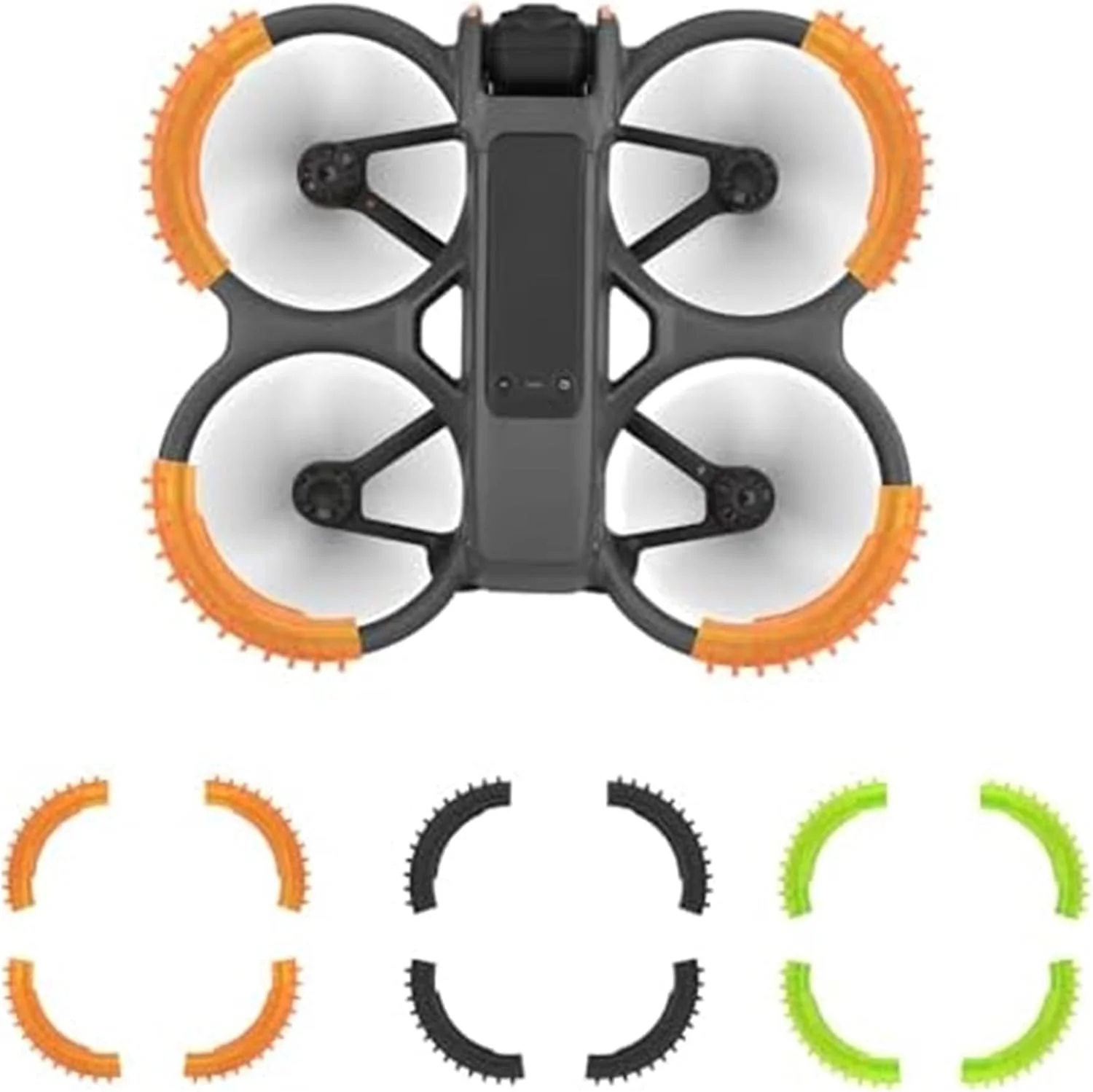 محافظ پروانه، برای DJI، Avata 2، محافظ پروانه، برای پهپاد، طراحی سبک وزن، حلقه محافظ، پوشش (سبز) محافظ پروانه پهپاد (سبز)