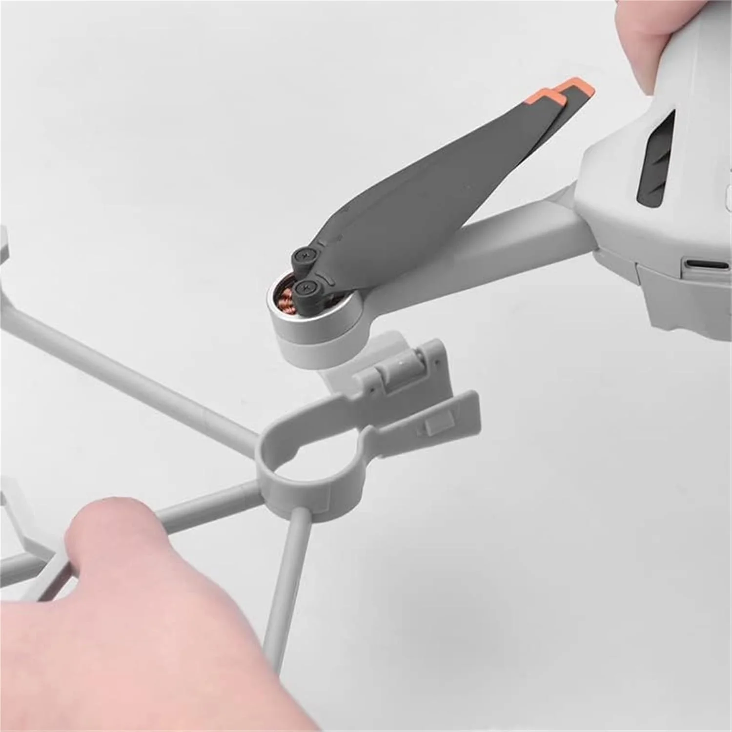 محافظ ملخ نیمه محصور مناسب برای DJI و MINI 3، محافظ پره برای پوشش پروانه