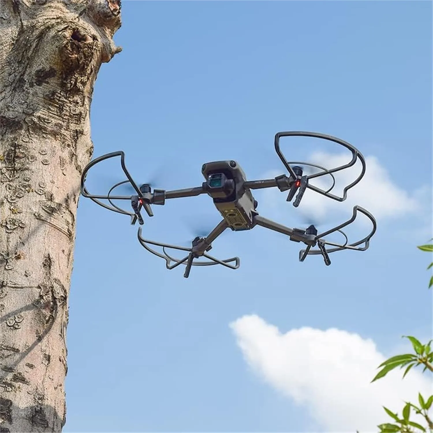 حلقه محافظ پروانه، برای DJI، برای Mavic 3، محافظ با طراحی پایه فرود
