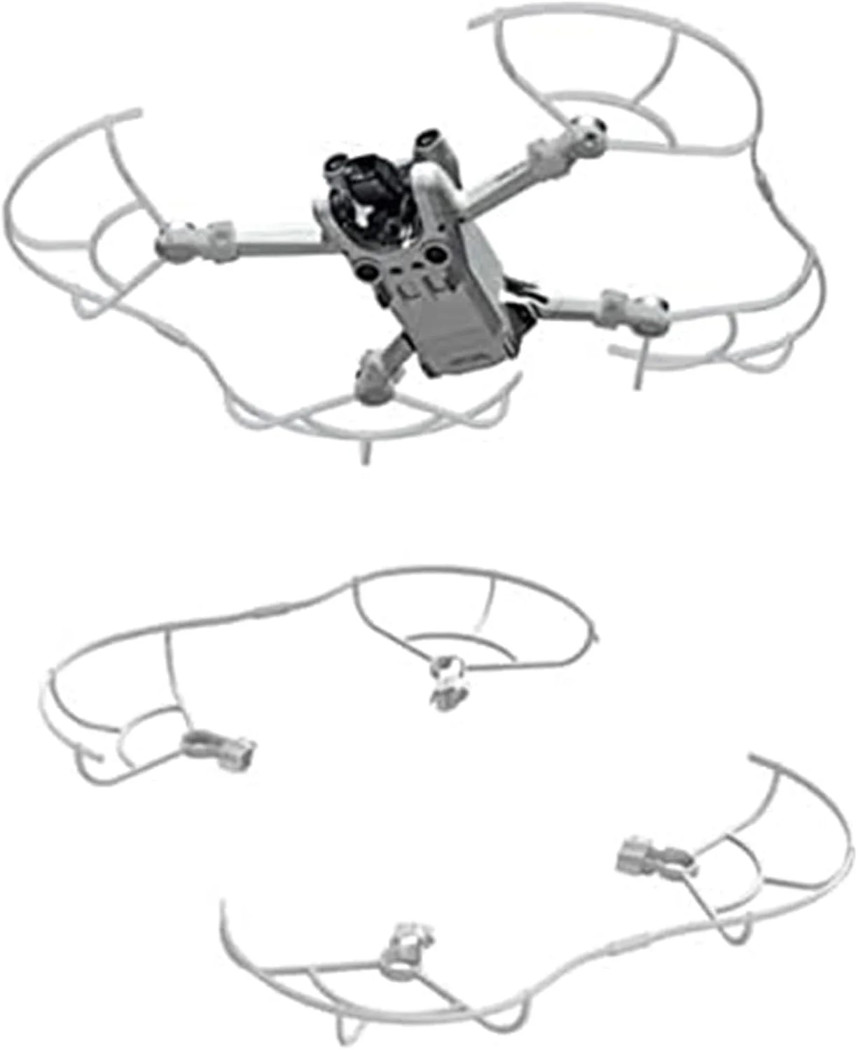 حلقه محافظ پره ضد برخورد 360 درجه، برای DJI، برای MINI 3 PRO، لوازم جانبی پهپاد، محافظ پره پهپاد حلقه محافظ پره ضد برخورد 360 درجه، برای DJI، برای MINI 3 PRO، لوازم جانبی پهپاد، محافظ پره پهپاد