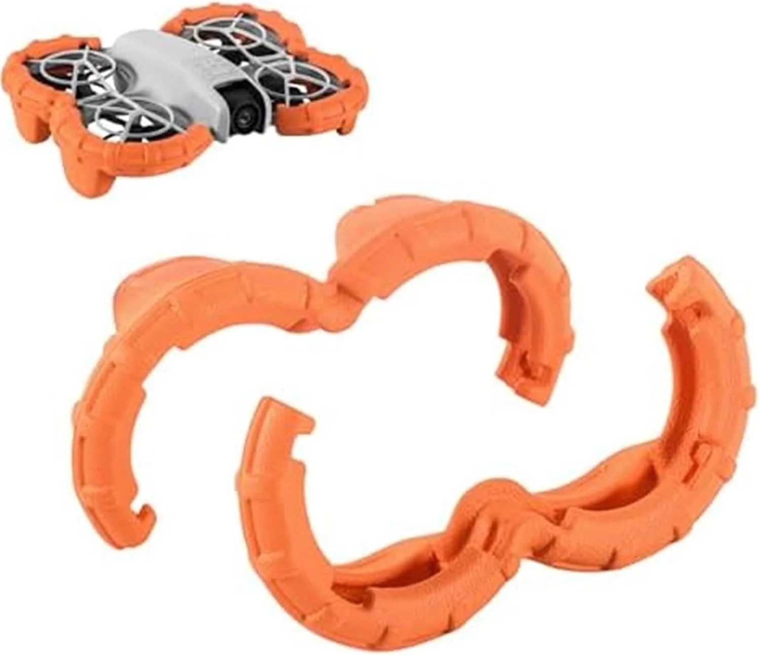 محافظ پروانه ضد برخورد شناور برای DJI، محافظ پروانه، حلقه های سپر تیغه محافظ، پوسته EVA