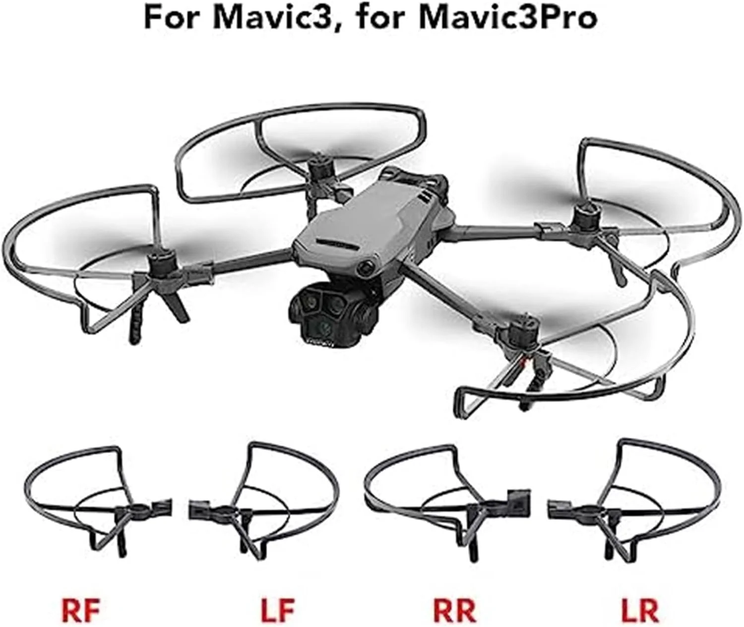 محافظ پروانه، افزایش ارتفاع، قابل حمل، بادوام، سبک وزن، برای پهپاد Mavic 3 Pro