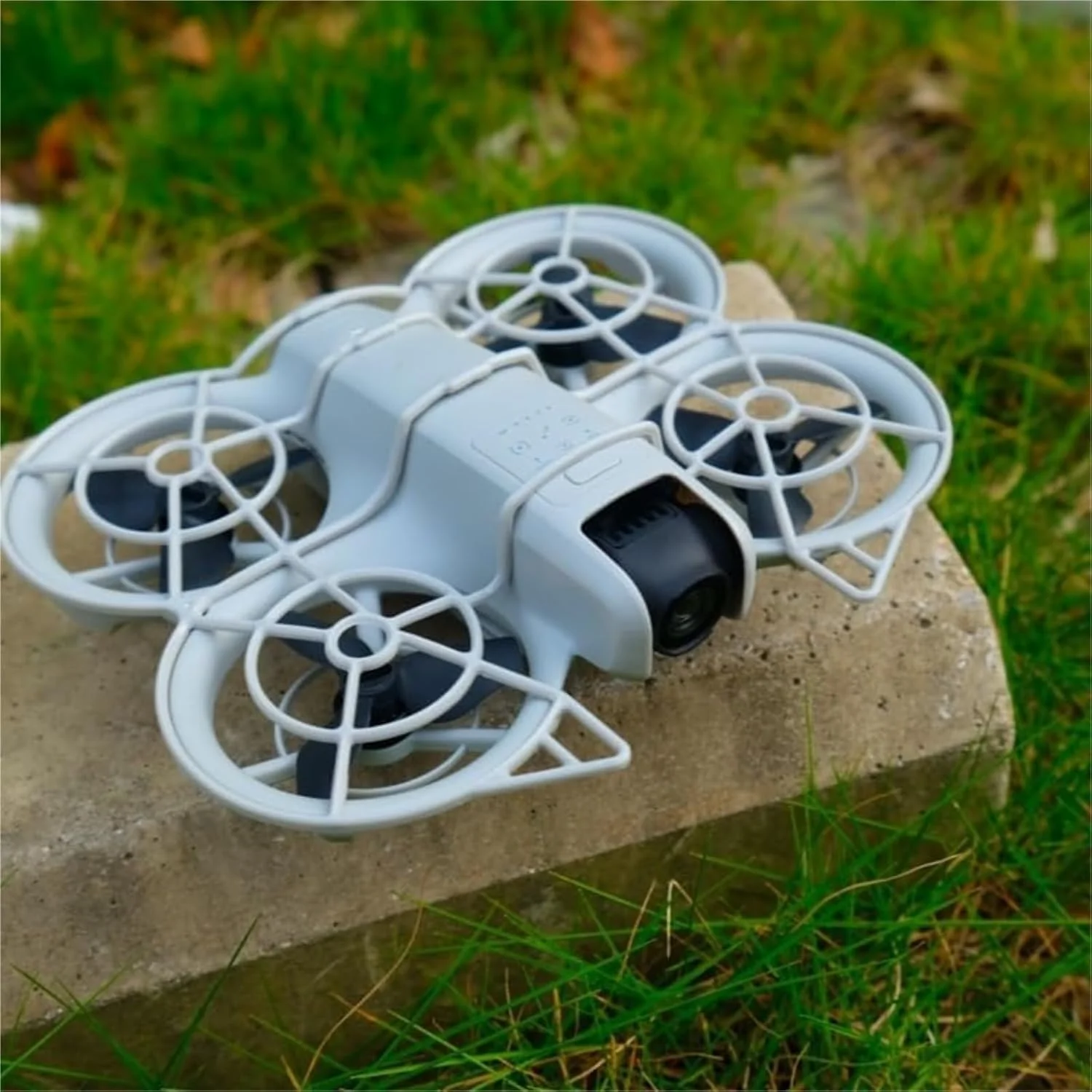 محافظ لنز گیمبال و ضربه گیر پره برای DJI، NEO، ضد خش و ضد برخورد (خاکستری) محافظ پروانه کوادکوپتر (نارنجی)