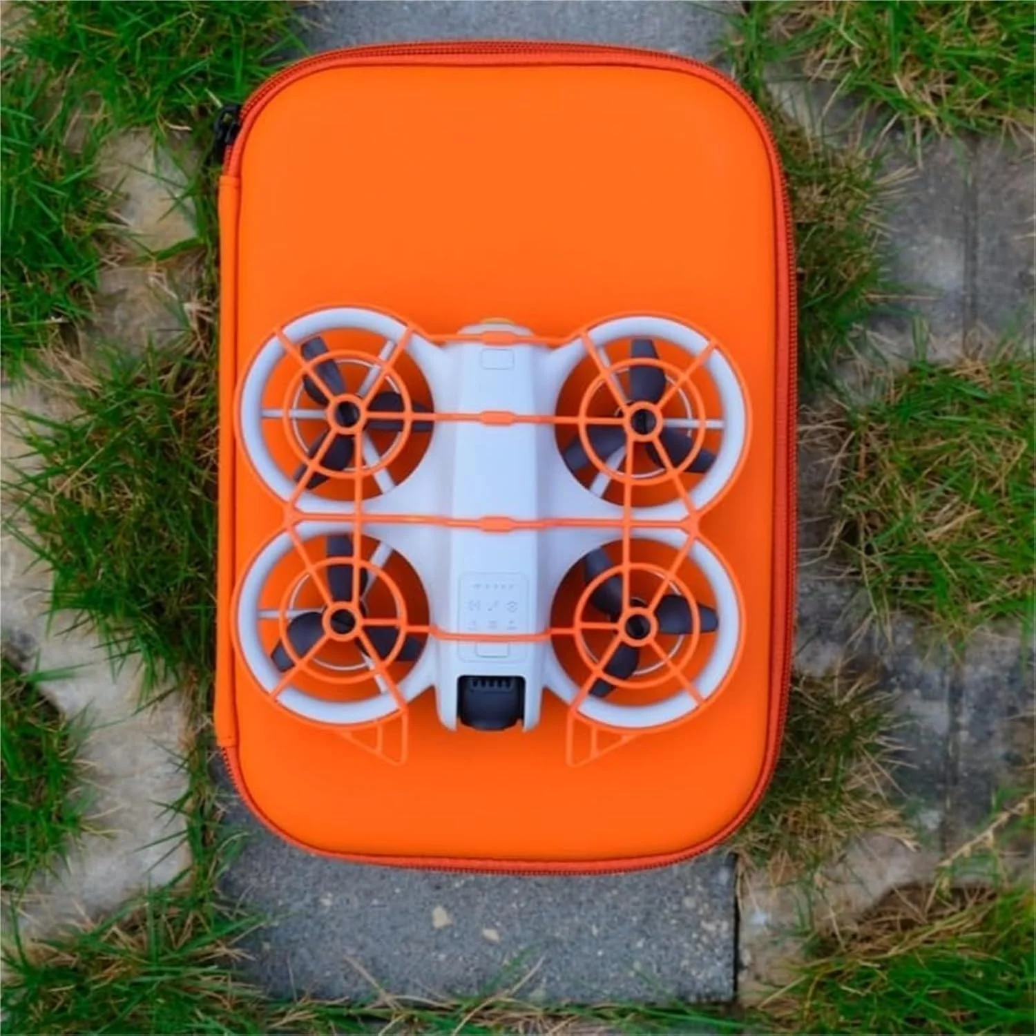 محافظ لنز گیمبال و ضربه گیر پره برای DJI، NEO، ضد خش و ضد برخورد (خاکستری) محافظ پروانه کوادکوپتر (نارنجی)