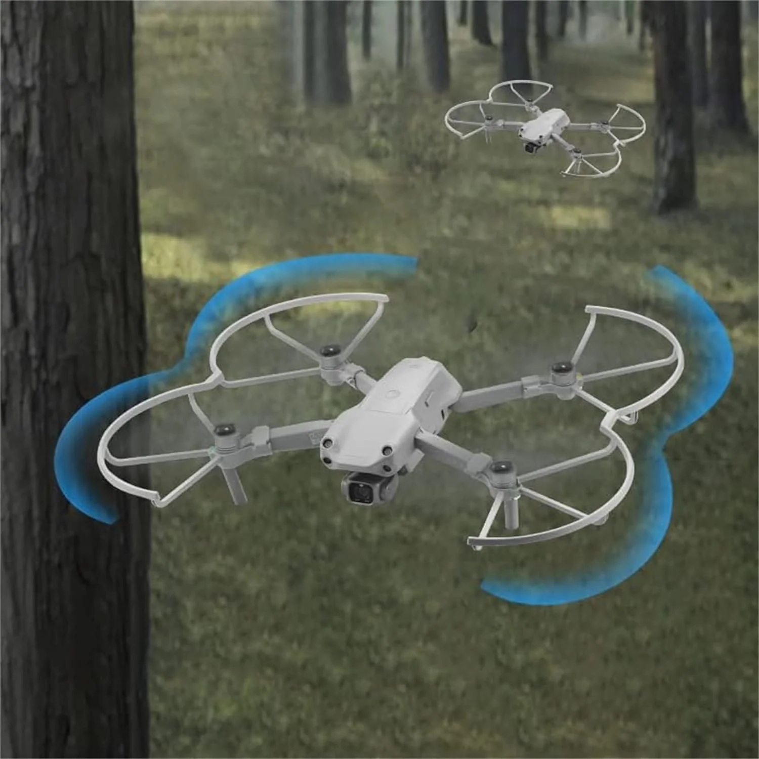 محافظ ملخ برای DJI Air 2S 2، حلقه محافظ سبک وزن، رهاسازی سریع ضد برخورد، پوشش یکپارچه پروانه بال پهپاد محافظ ملخ برای DJI Air 2S 2، حلقه محافظ سبک وزن، رهاسازی سریع ضد برخورد، پوشش یکپارچه پروانه بال پهپاد