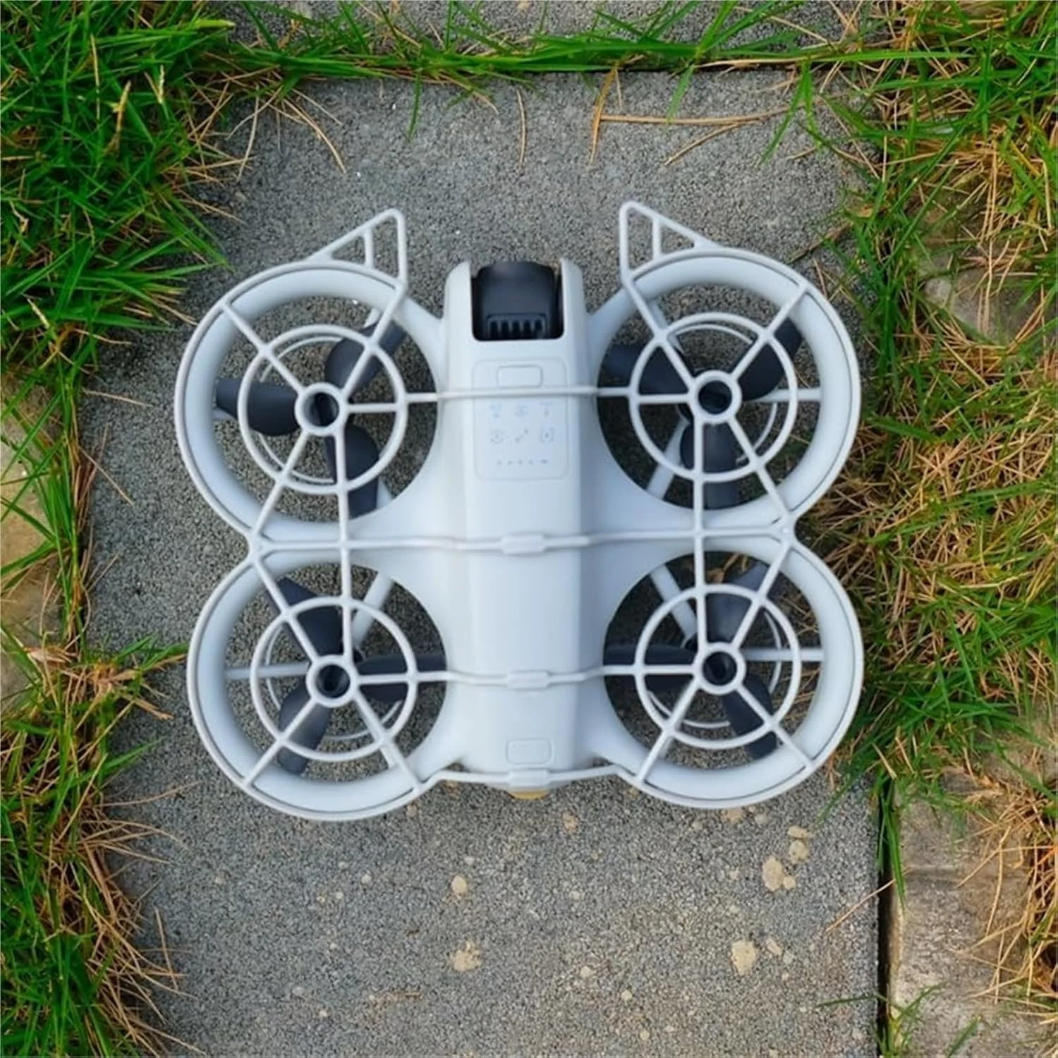 محافظ لنز گیمبال و ضربه گیر پره برای DJI، NEO، ضد خش و ضد برخورد (خاکستری) محافظ پروانه کوادکوپتر (نارنجی)