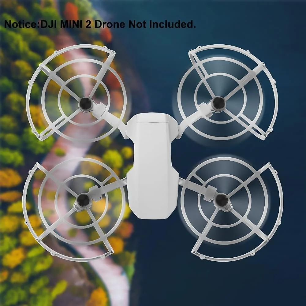 محافظ پروانه MAKINGTEC برای DJI Mini 2/Mavic Mini/SE، حلقه ضد برخورد 360 درجه، محافظ تیغه پروانه، سبک وزن، محافظت از پهپاد