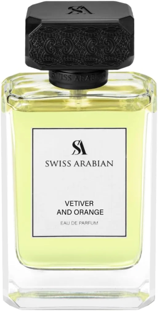 ادو پرفیوم مردانه Swiss Arabian مدل Vetiver And Orange حجم 100 میلی لیتر