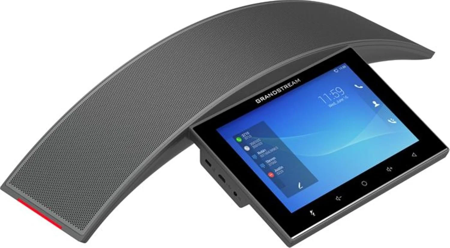 تلفن کنفرانس تحت شبکه گرنداستریم GAC2570 | صفحه نمایش لمسی رنگی 7 اینچی | وای فای 6 | باتری داخلی | شامل آداپتور PoE