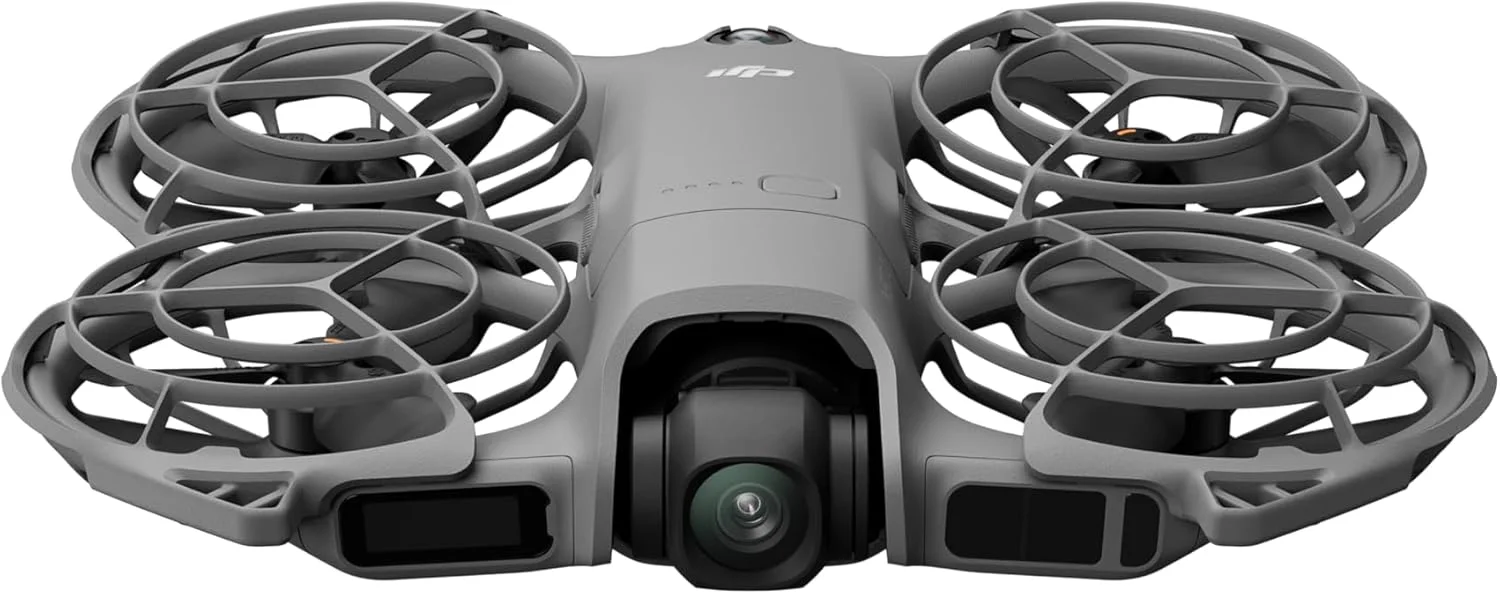 DJI Neo 2 (فقط پهپاد)، پهپاد سبک و تاشو 4K با دوربین، بلند شدن و فرود با کف دست، کنترل با اشاره، ActiveTrack، حسگر موانع همه جانبه - نسخه امارات