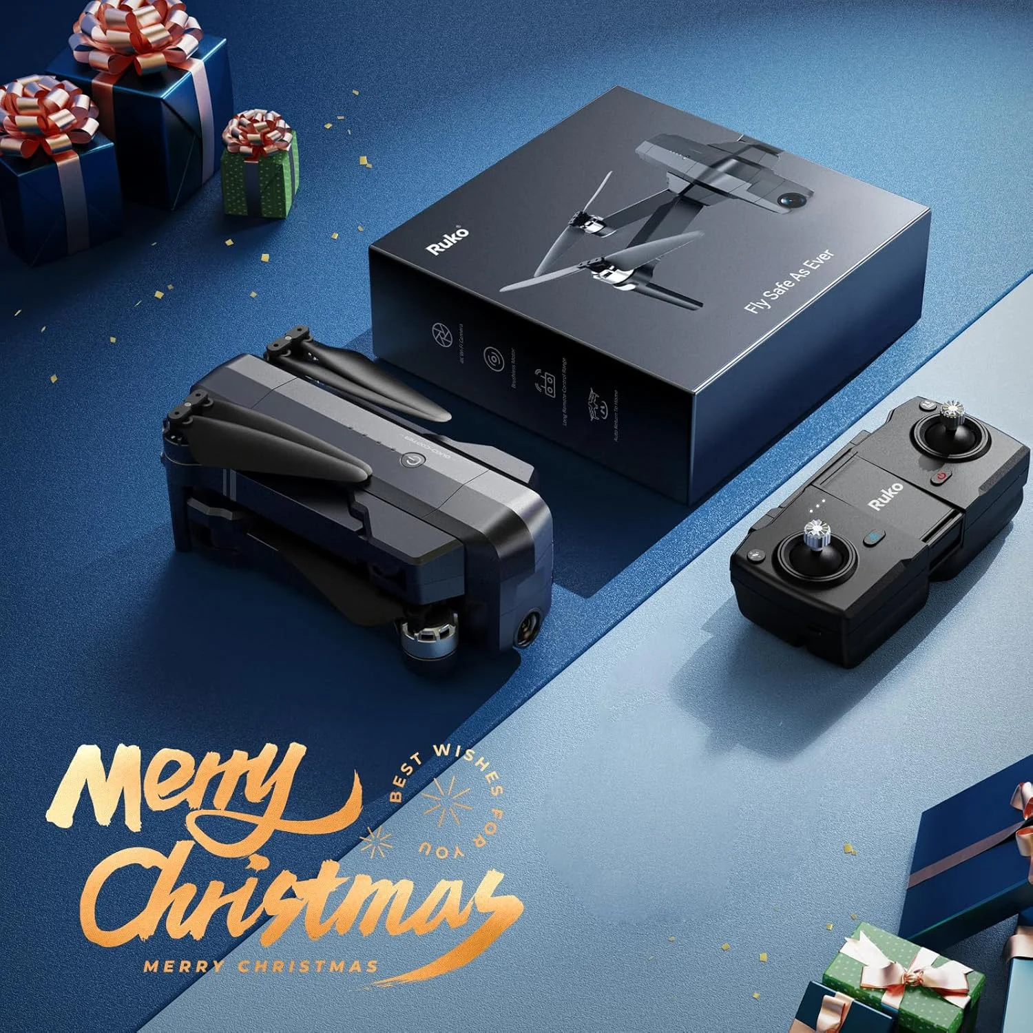 پهپاد Ruko F11 Pro کوادکوپتر 4K UHD با ویدئو زنده، پهپادهای GPS، پهپاد FPV با دوربین برای بزرگسالان و مبتدیان، 30 دقیقه زمان پرواز، باتری 2500mAh با عمر طولانی، موتور براشلس - مشکی (1 باتری اضافی + کیف حمل).… پهپاد Ruko F11 Pro کوادکوپتر 4K UHD با ویدئو زنده، پهپادهای GPS، پهپاد FPV با دوربین برای بزرگسالان و مبتدیان، 30 دقیقه زمان پرواز، باتری 2500mAh با عمر طولانی، موتور براشلس - مشکی (1 باتری اضافی + کیف حمل).…