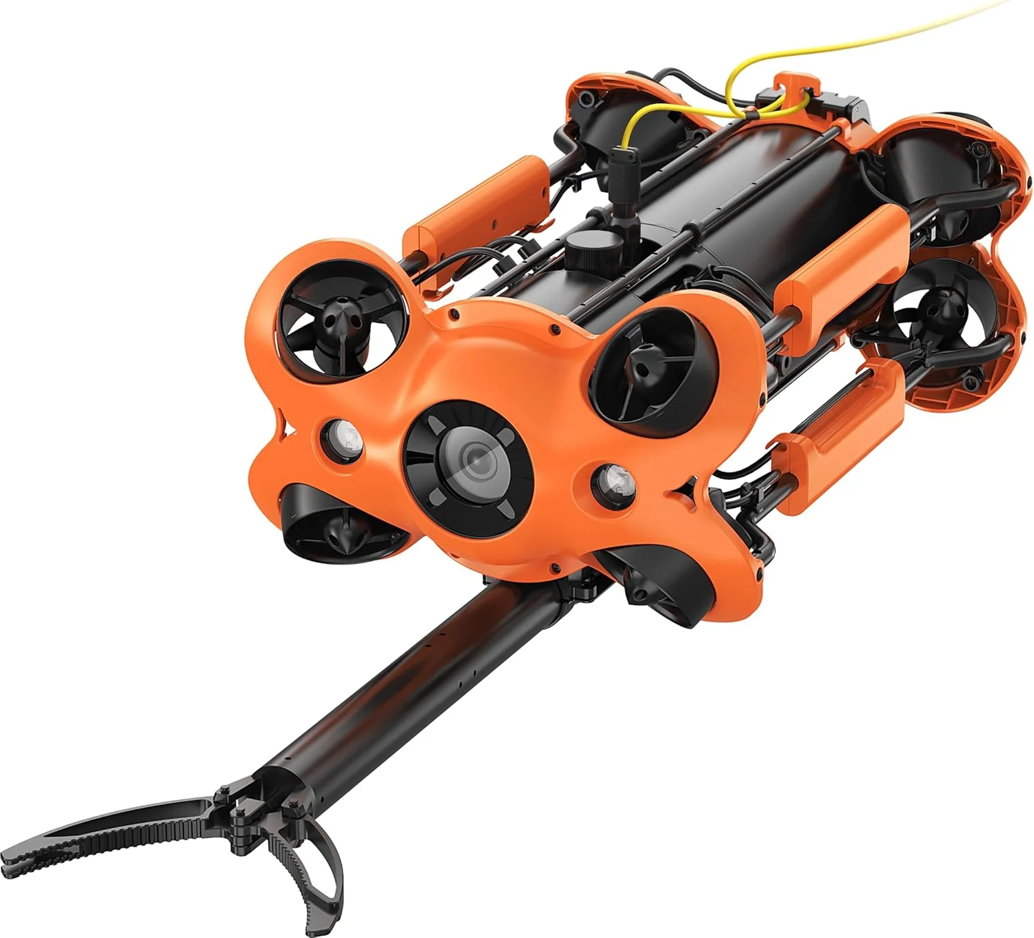 پهپاد زیرآبی MOBYAT M2 PRO ROV، پهپاد دریایی صنعتی سبک با بازوهای رباتیک پهپاد RC برای کاربردهای حرفه ای