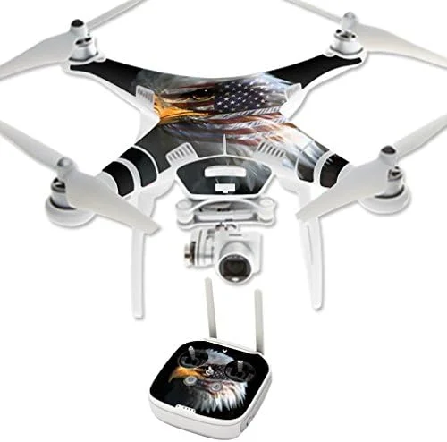 برچسب پوششی طرح چشم عقاب سازگار با کوادکوپتر DJI Phantom 3 Professional یا Advanced