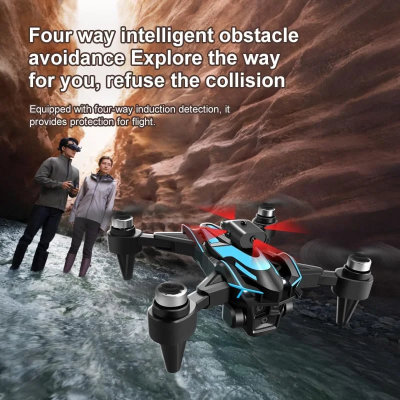 پهپادهای سری K مدل DKH برای جوانان و بزرگسالان با دوربین دوگانه، صفحه نمایش روی ریموت، ضبط با کیفیت بالا (چند رنگ)
