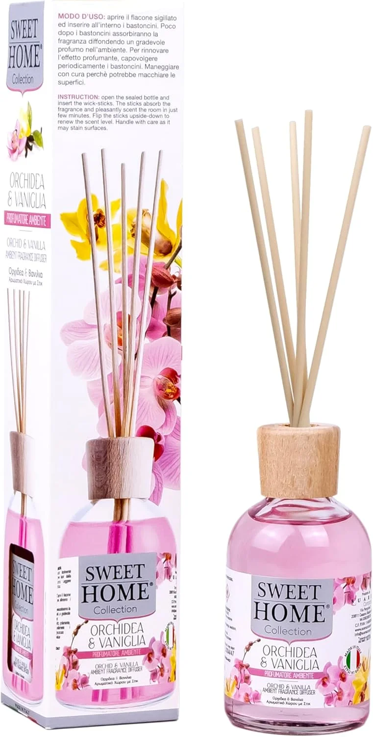 خوشبو کننده هوا سوئارز مدل ارکیده و وانیل مناسب منزل، 100 میلی لیتر