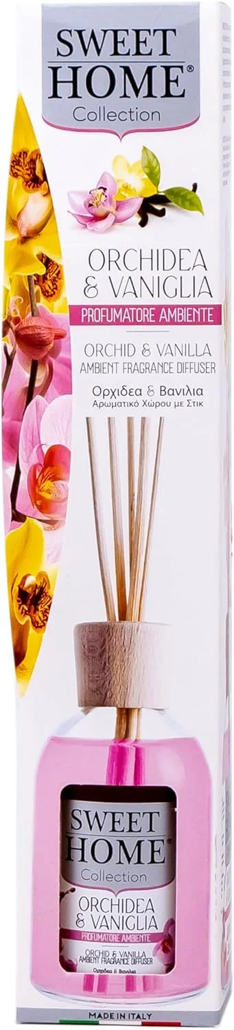 خوشبو کننده هوا سوئارز مدل ارکیده و وانیل مناسب منزل، 100 میلی لیتر خوشبو کننده هوا سوئارز مدل ارکیده و وانیل مناسب منزل، 100 میلی لیتر