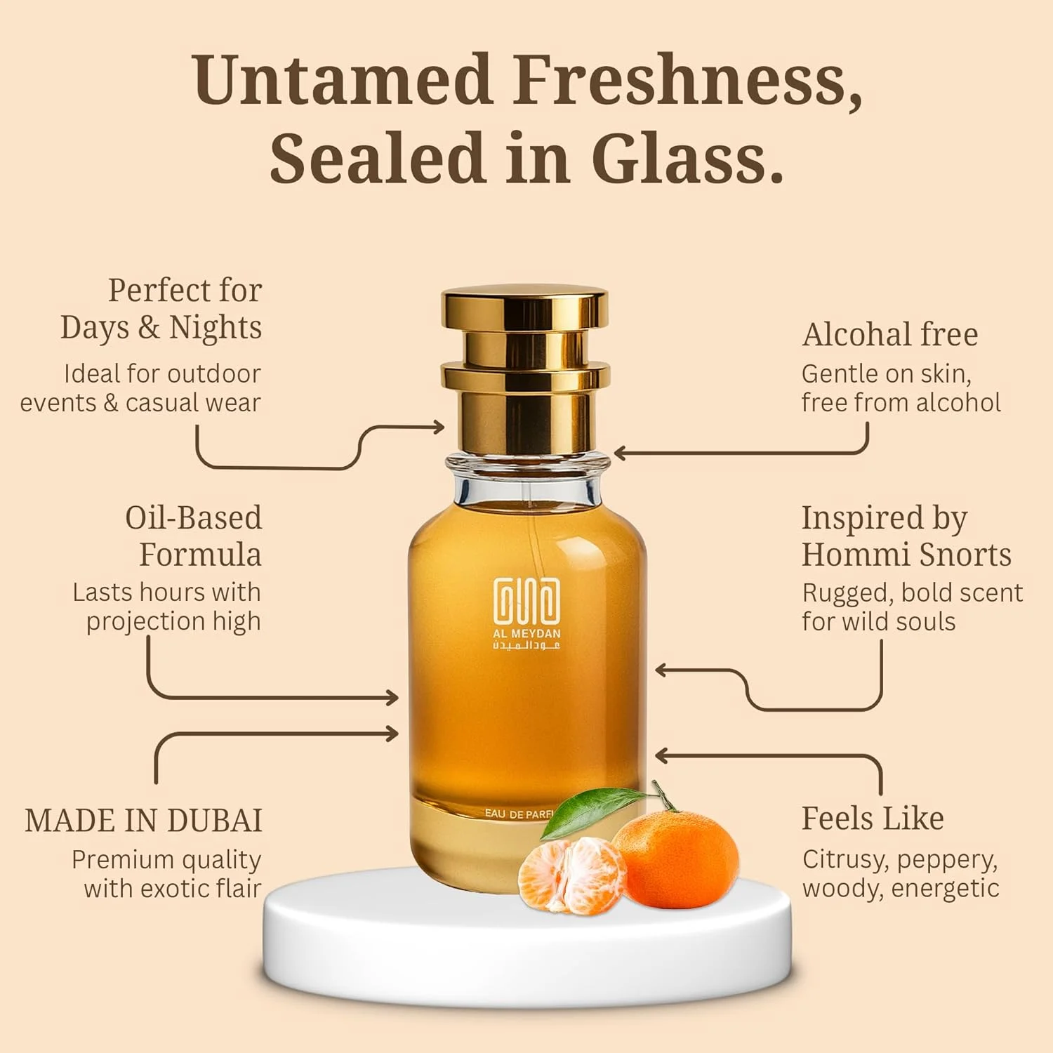 عطر روغنی مردانه – الهام گرفته از Scaandall Poour Home – رایحه شیرین، گرم، کهربا، کارامل و دانه تونکا بدون الکل با نارنگی ماندارین و وتیور (100 میلی لیتر) عطر روغنی مردانه – الهام گرفته از Scaandall Poour Home – رایحه شیرین، گرم، کهربا، کارامل و دانه تونکا بدون الکل با نارنگی ماندارین و وتیور (100 میلی لیتر)