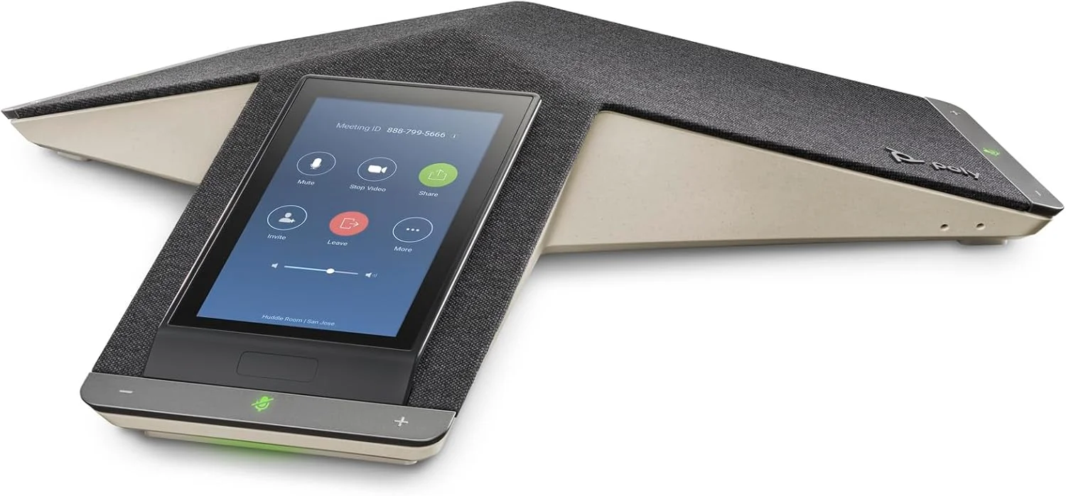 تلفن کنفرانس تحت شبکه POLY Trio C60 برای Microsoft Teams با رادیو کامل و قابلیت PoE