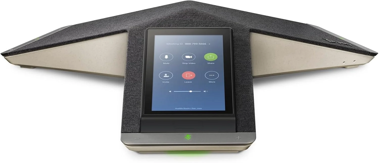 تلفن کنفرانس تحت شبکه POLY Trio C60 برای Microsoft Teams با رادیو کامل و قابلیت PoE