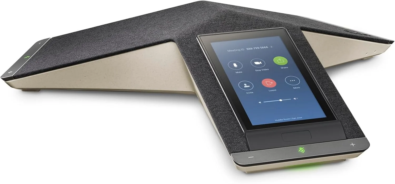 تلفن کنفرانس تحت شبکه POLY Trio C60 برای Microsoft Teams با رادیو کامل و قابلیت PoE